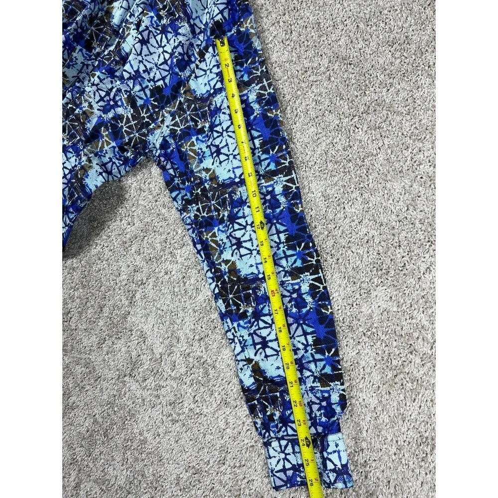 Joe Browns Y2K Abstract Shirt Blue Retro Loud Streetwear Festival 2XL - Picture 4 of 8